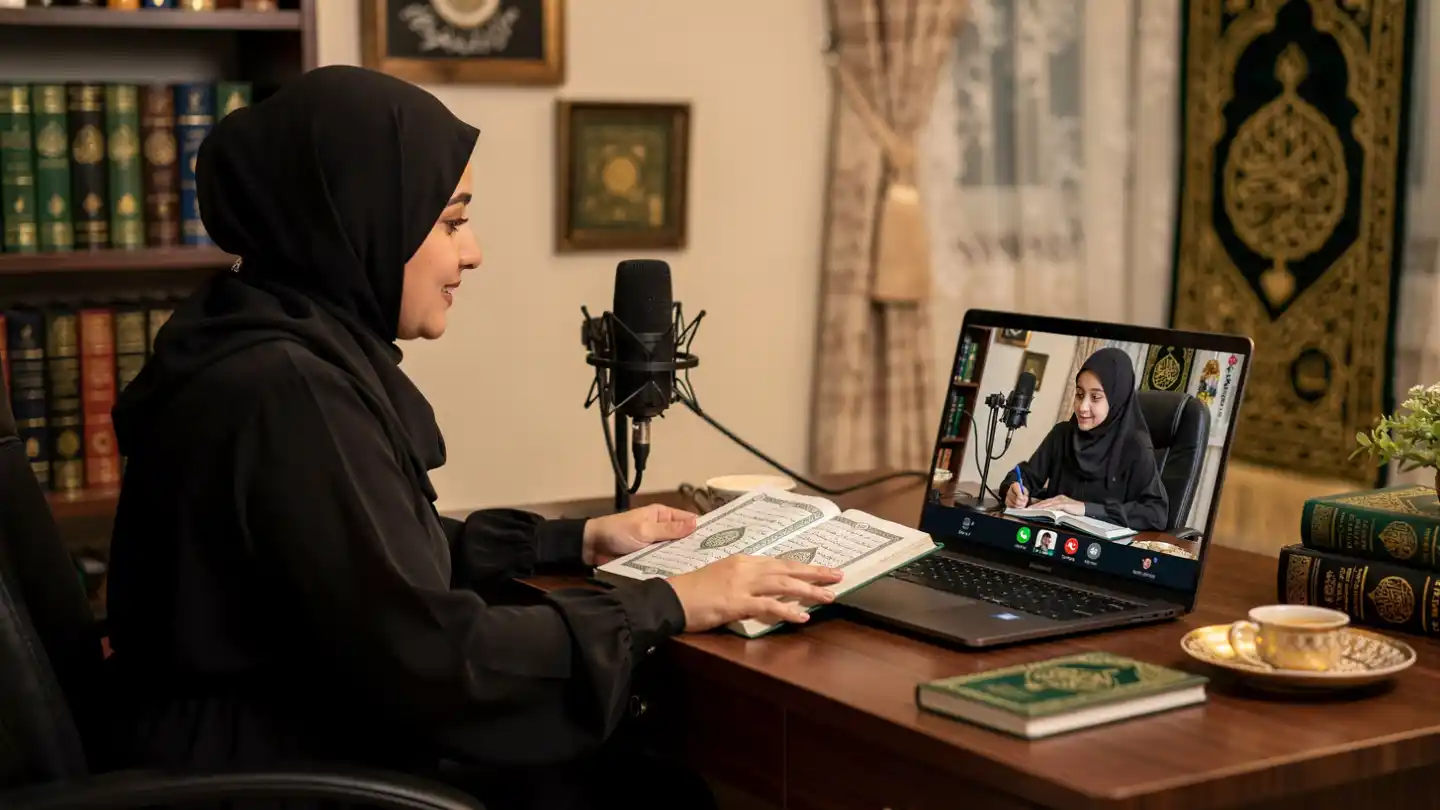 Shia Female Quran Tutor creates a friendly environment with its students Shia Female Quran Tutor creates a friendly environment with its students